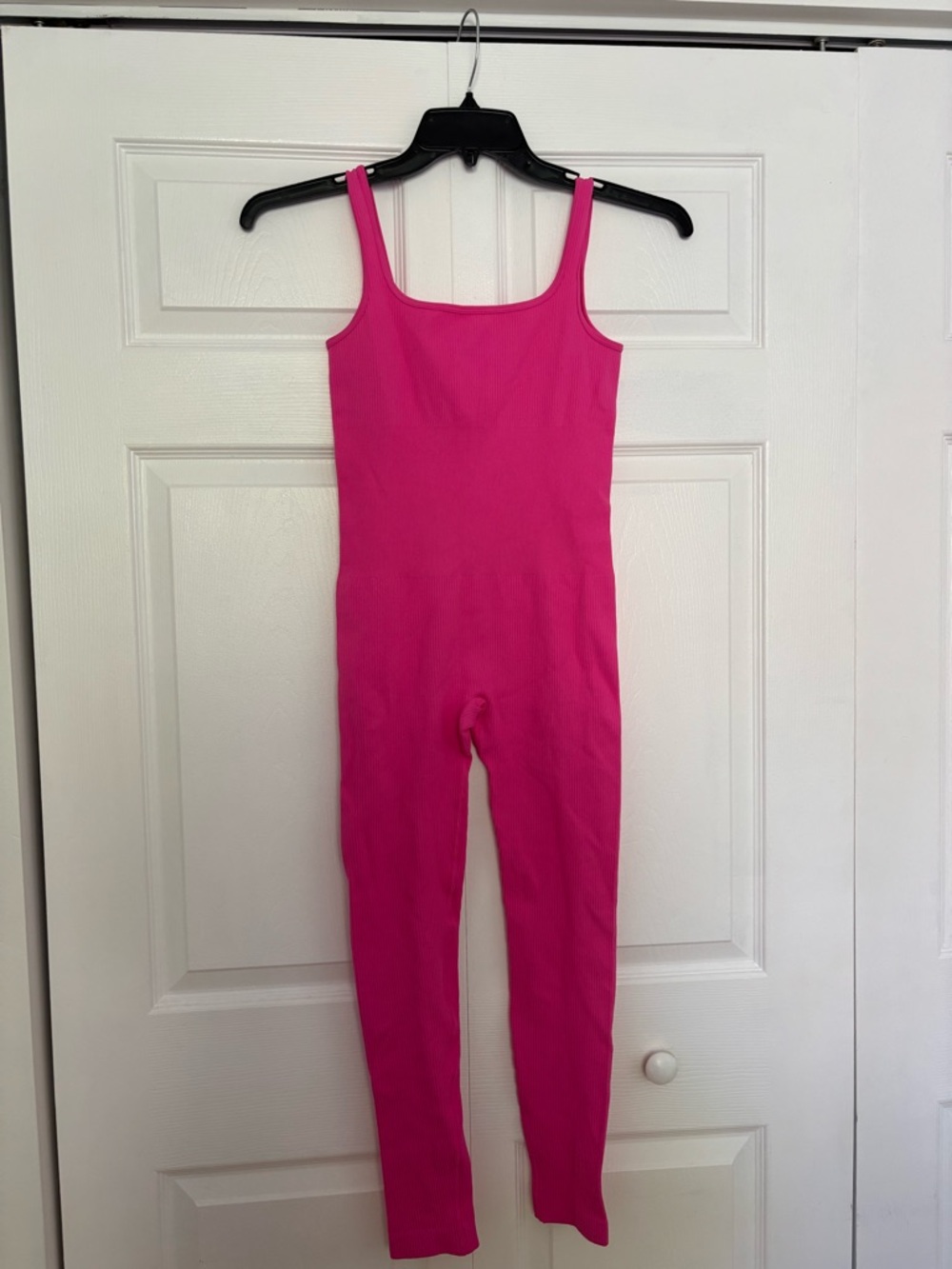 Bright Fuchsia Tank Jumpsuit